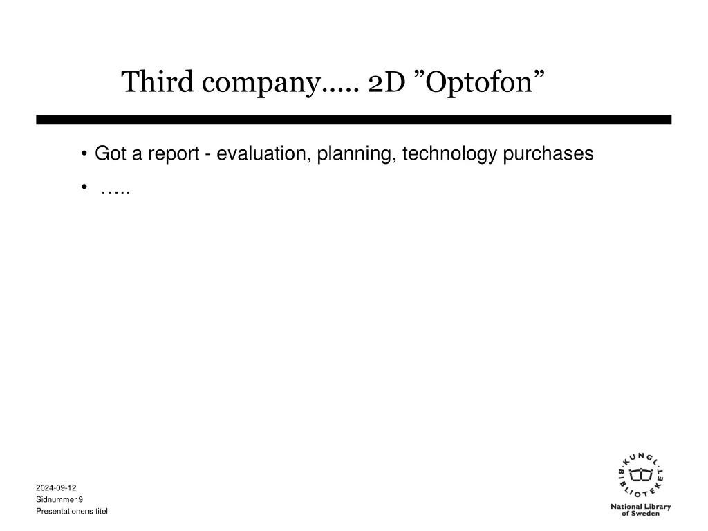 third company 2d optofon