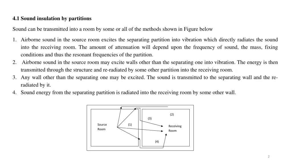 4 1 sound insulation by partitions