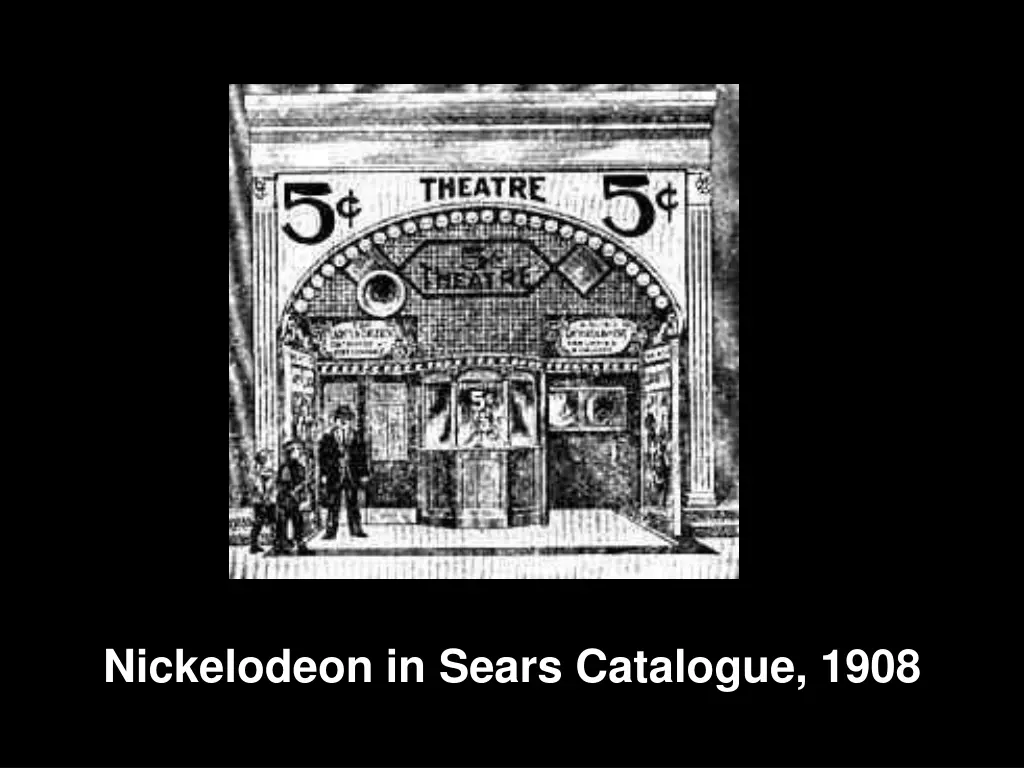 nickelodeon in sears catalogue 1908