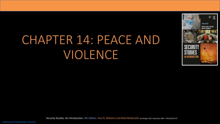 chapter 14 peace and violence