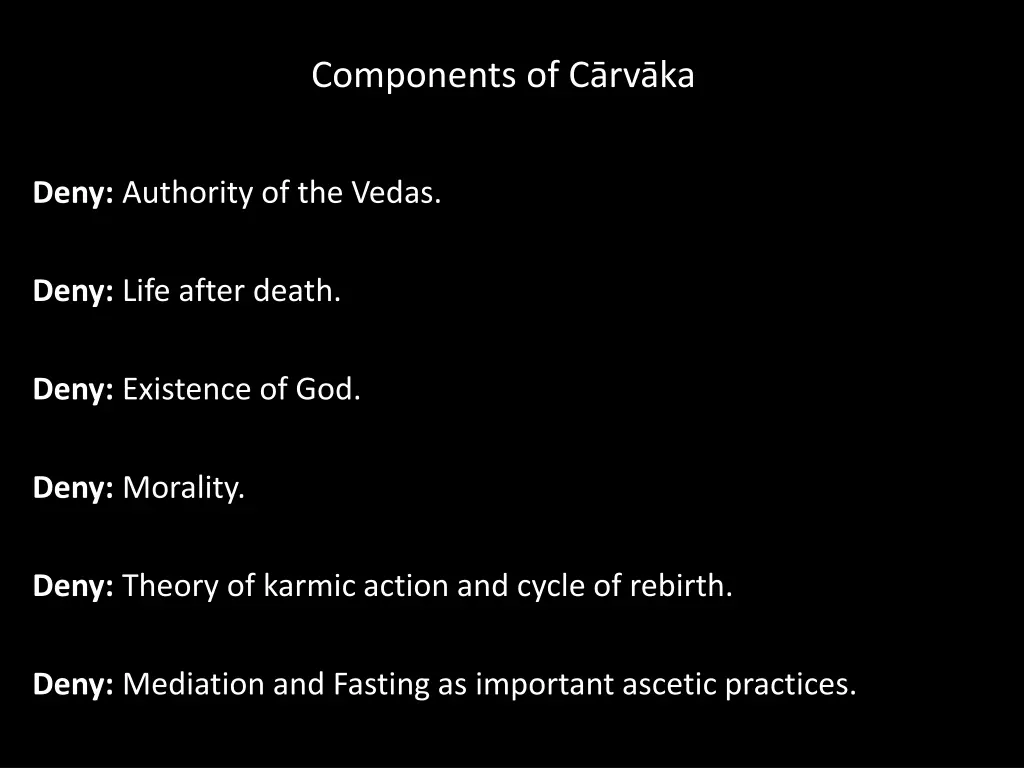 components of c rv ka