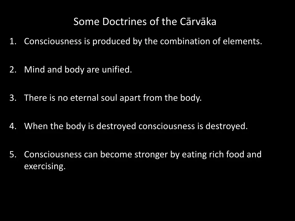 some doctrines of the c rv ka