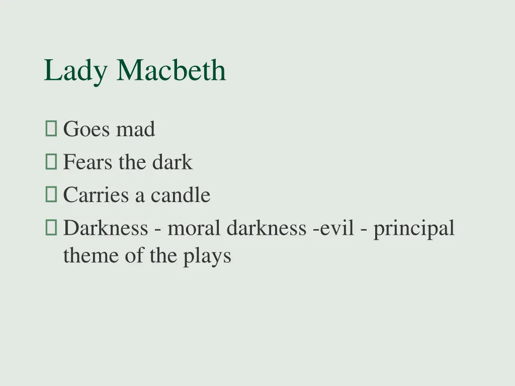 lady macbeth