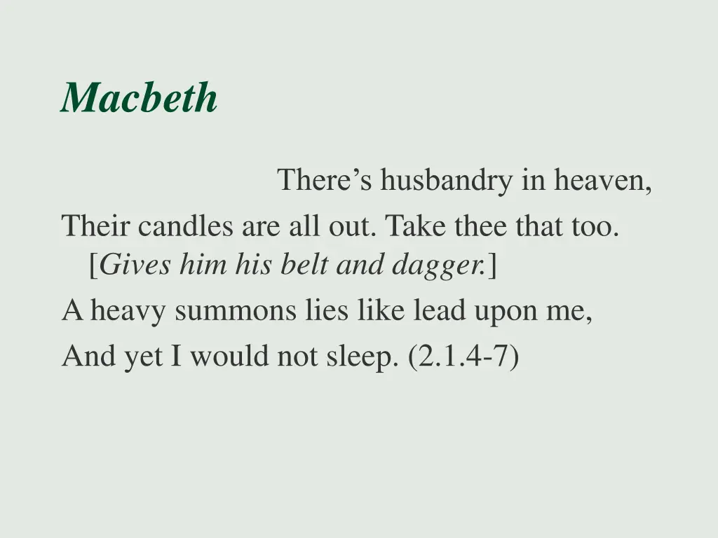 macbeth