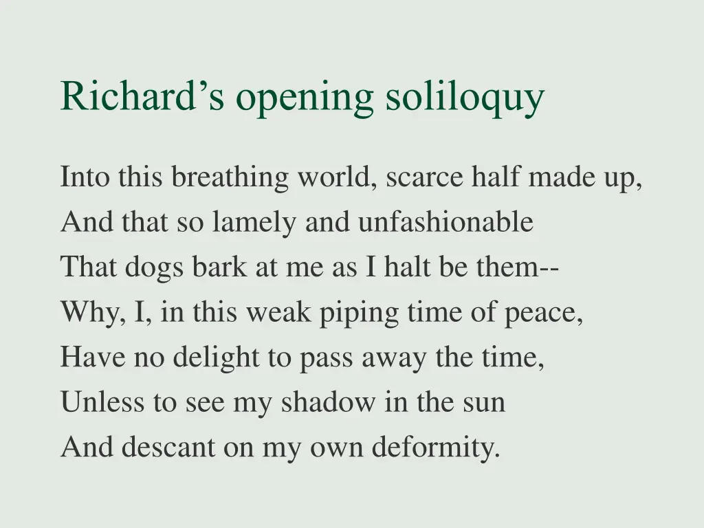 richard s opening soliloquy 3