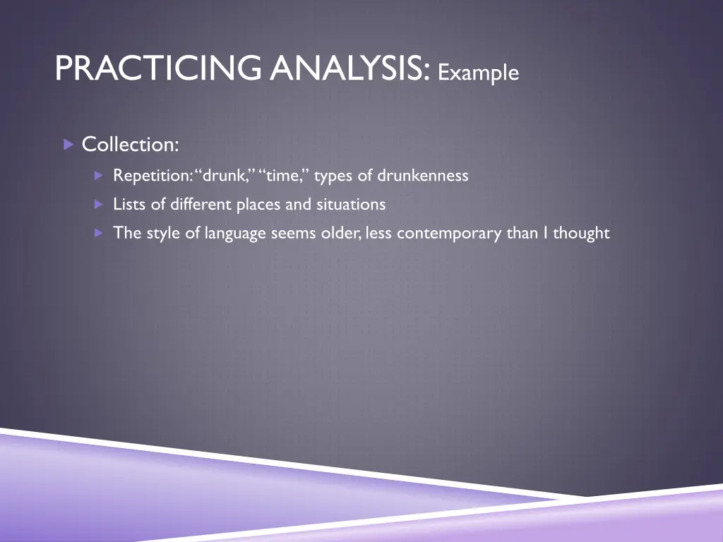 practicing analysis example 2