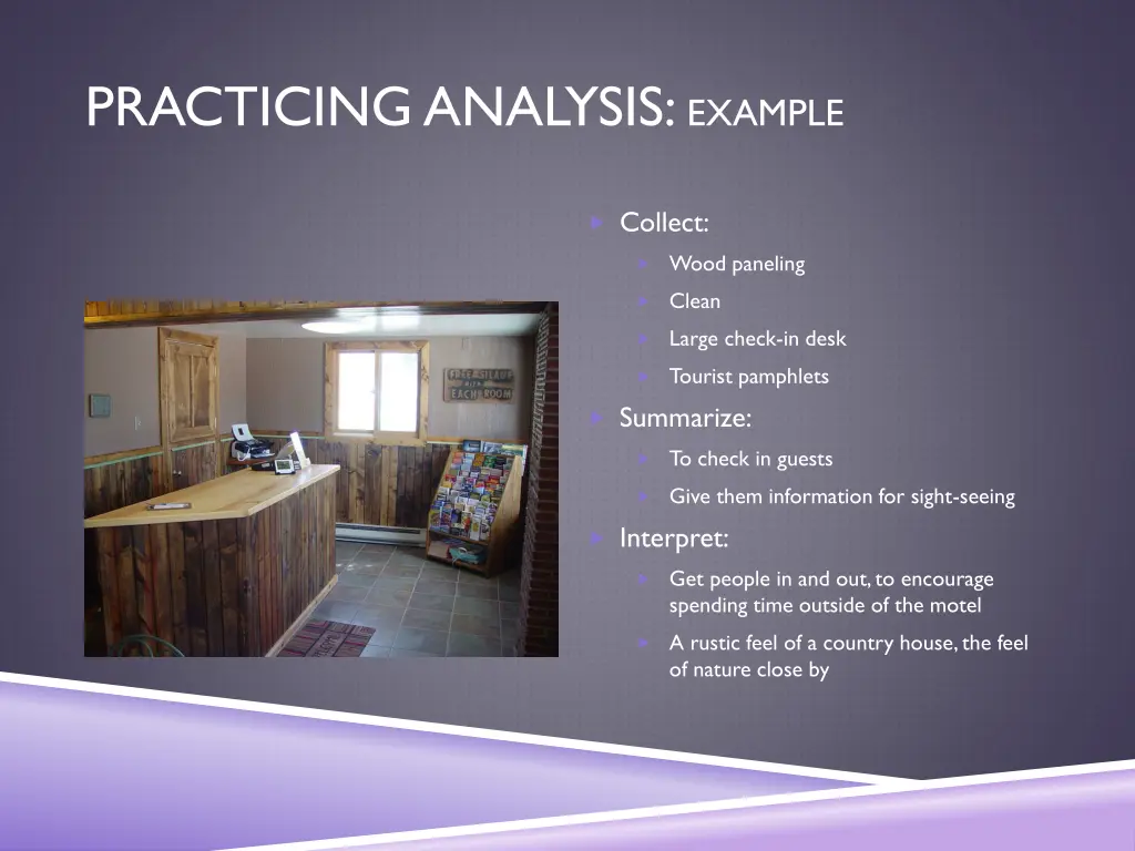 practicing analysis example 9