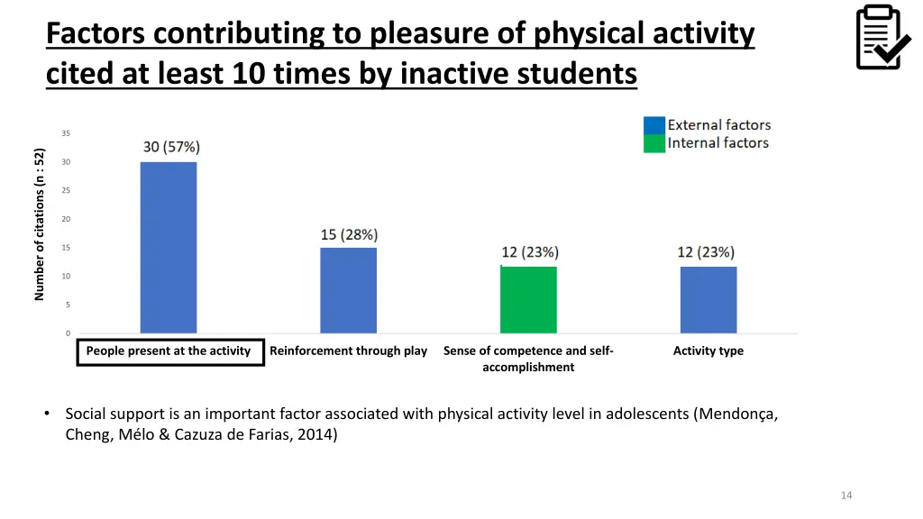 factors contributing to pleasure of physical