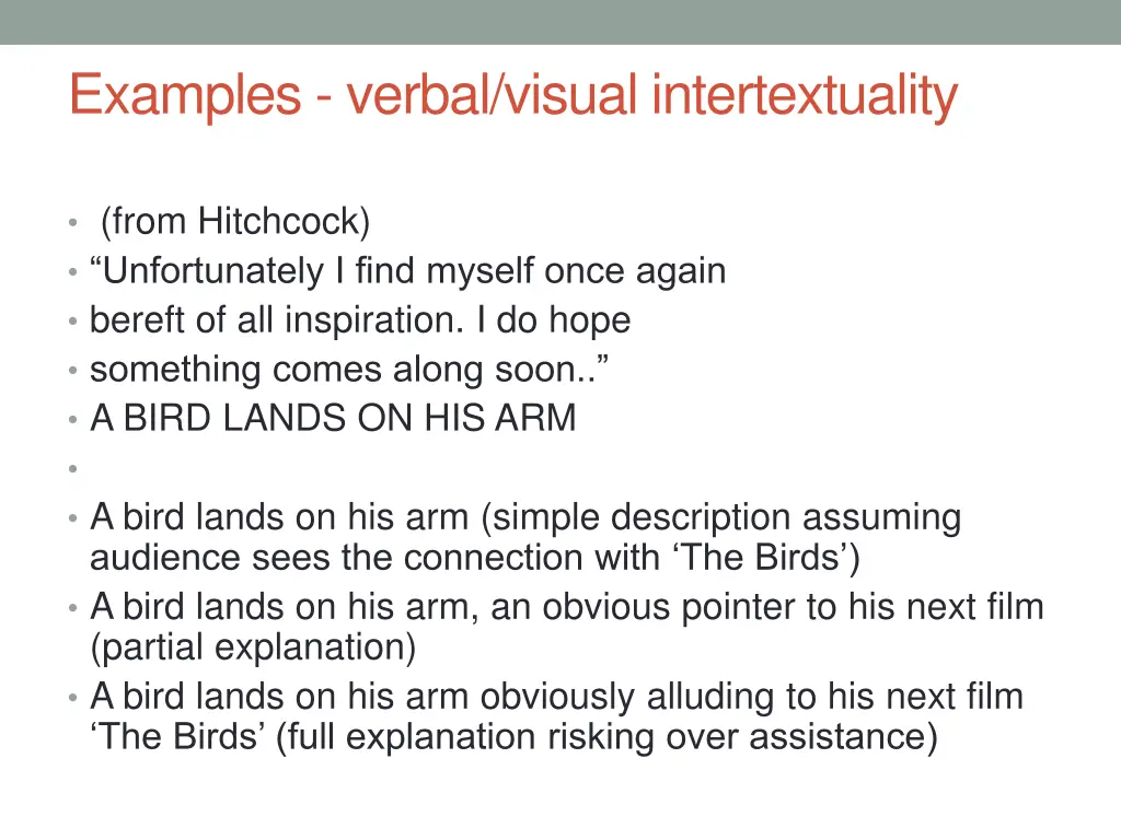 examples verbal visual intertextuality