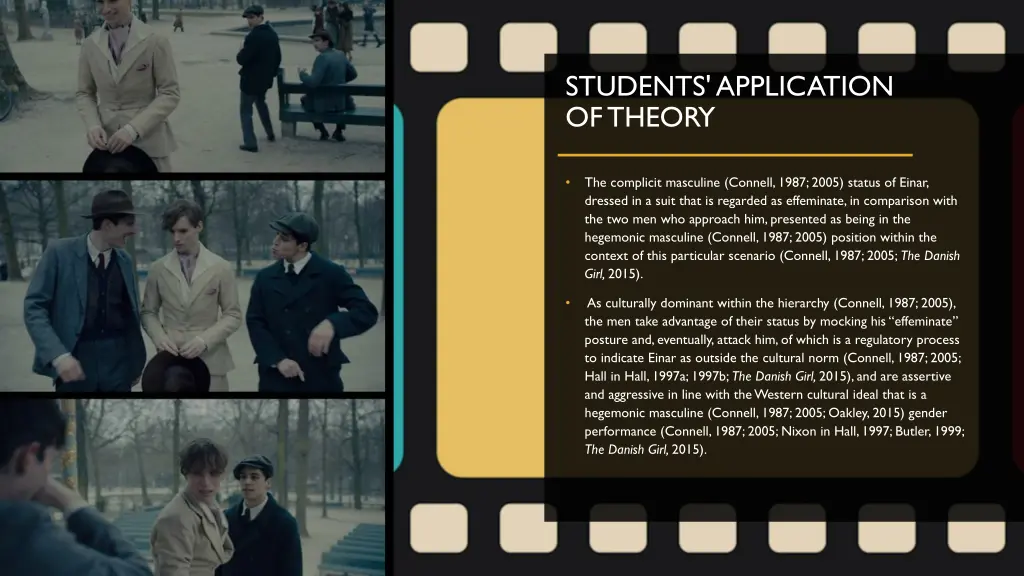 students application of theory