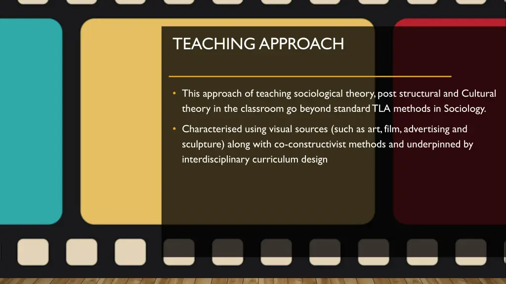 teaching approach