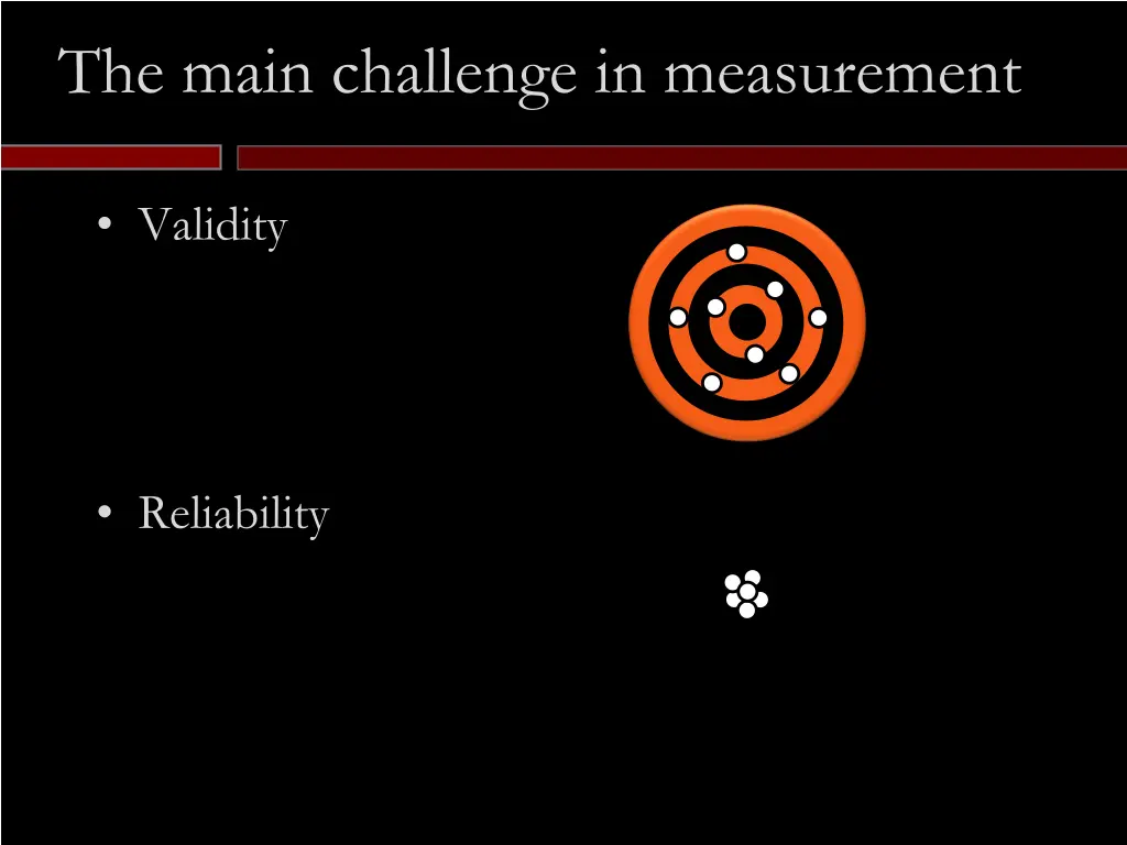 the main challenge in measurement 1