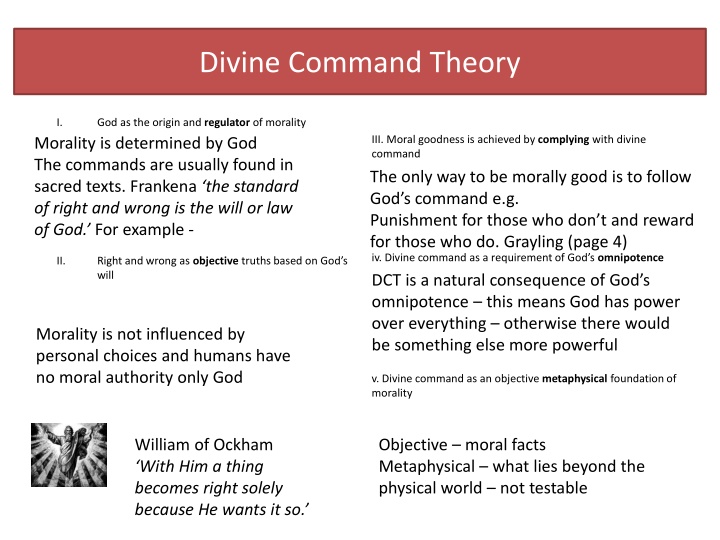 divine command theory