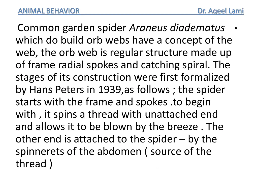 common garden spider araneus diadematus which