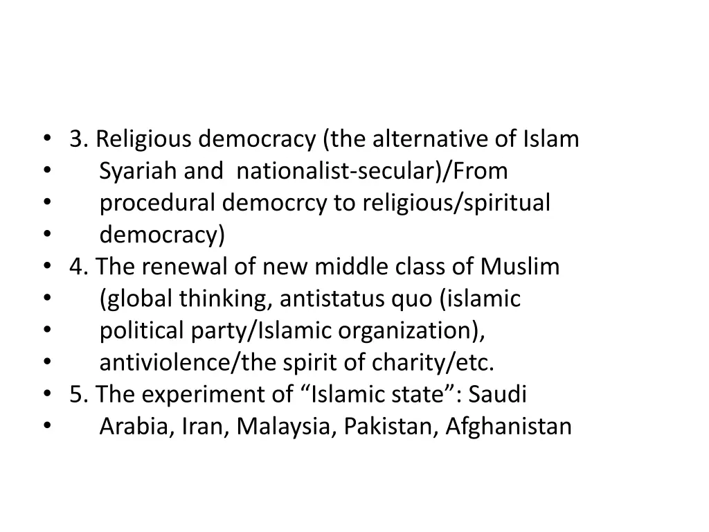 3 religious democracy the alternative of islam