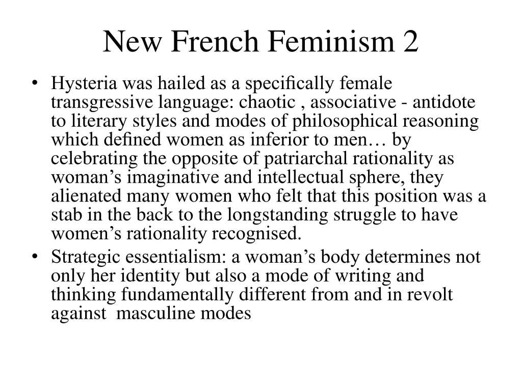 new french feminism 2