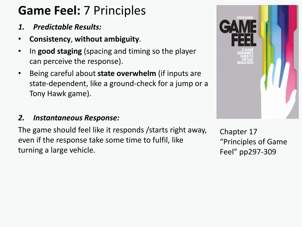 game feel 7 principles 1