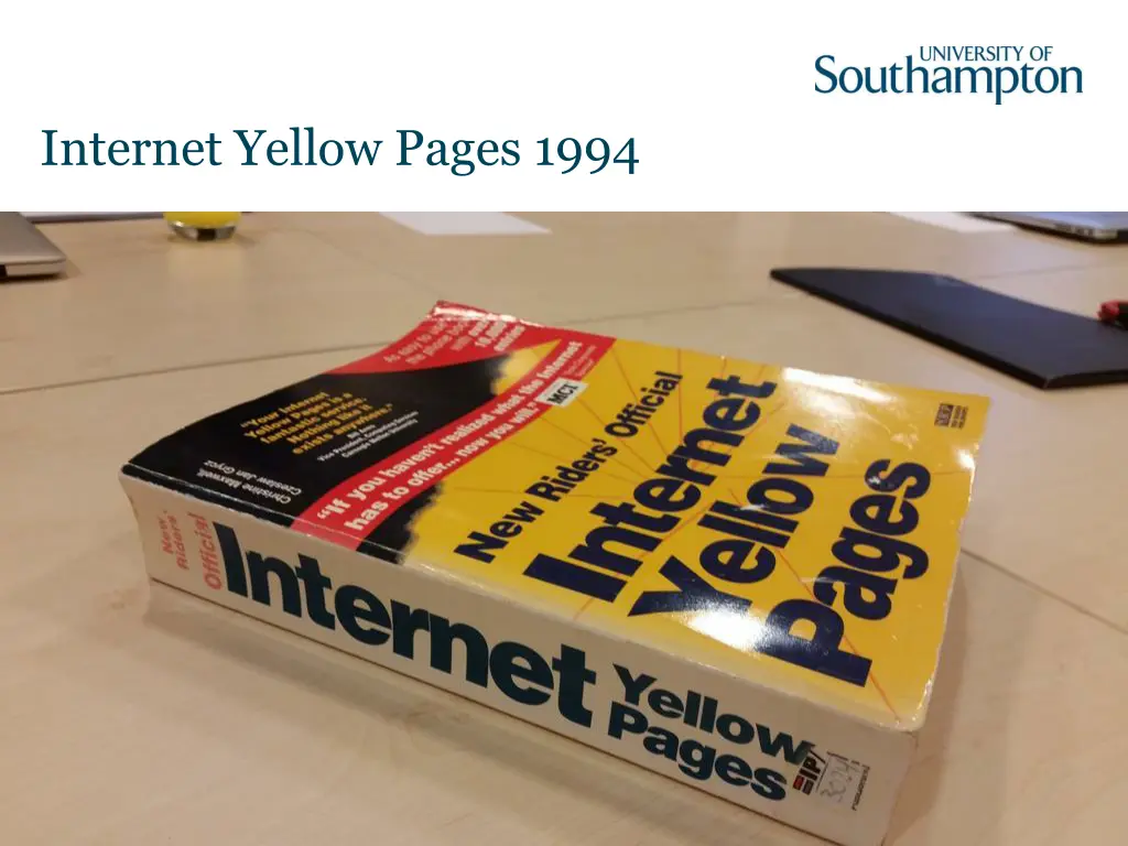 internet yellow pages 1994