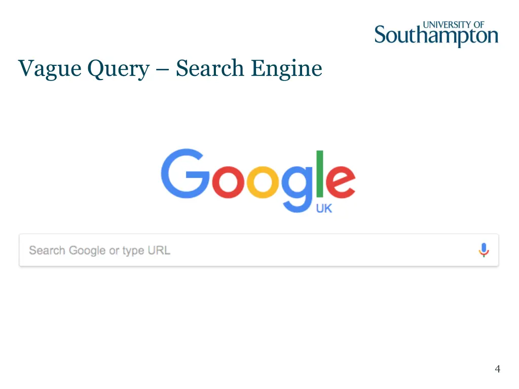 vague query search engine