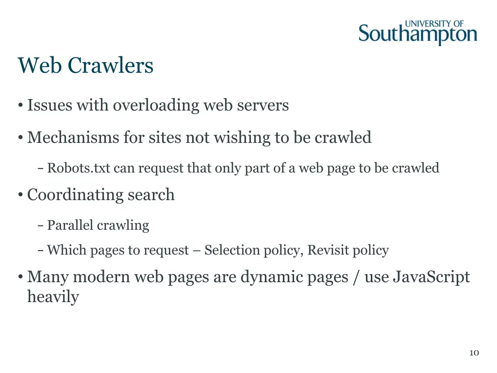 web crawlers 1