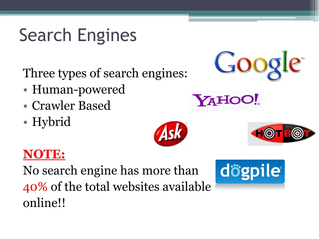 search engines