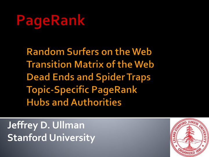 jeffrey d ullman stanford university