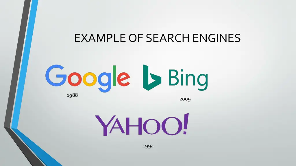 example of search engines