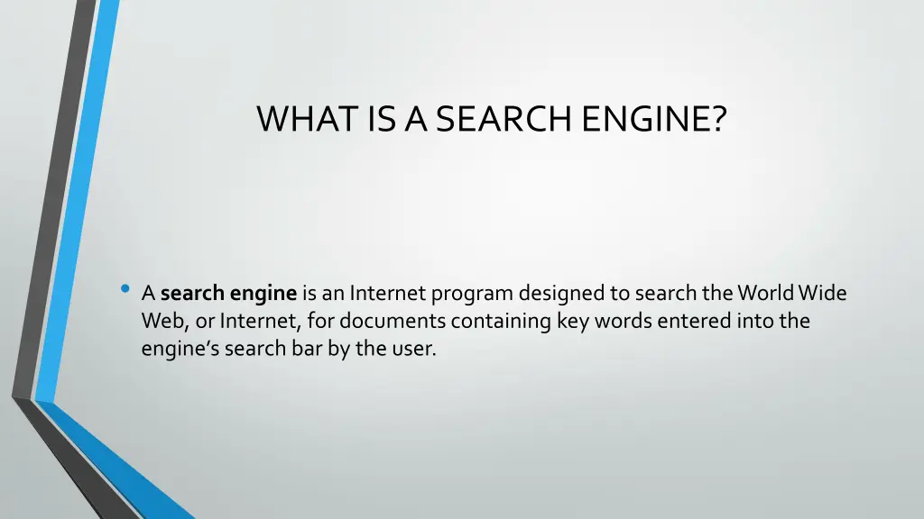 what is a search engine