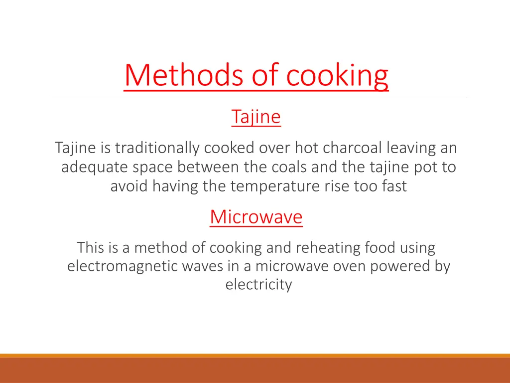 methods of cooking 5