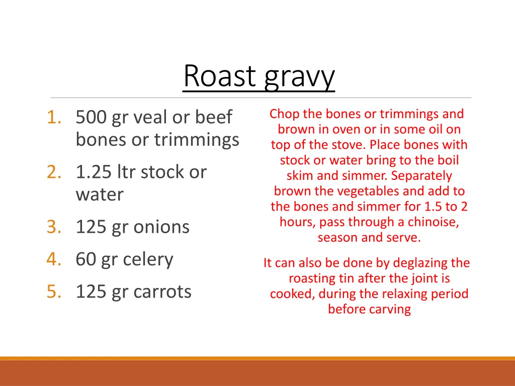 roast gravy