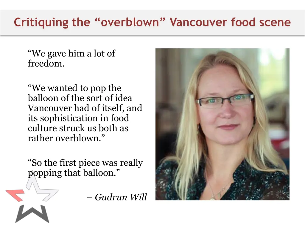 critiquing the overblown vancouver food scene