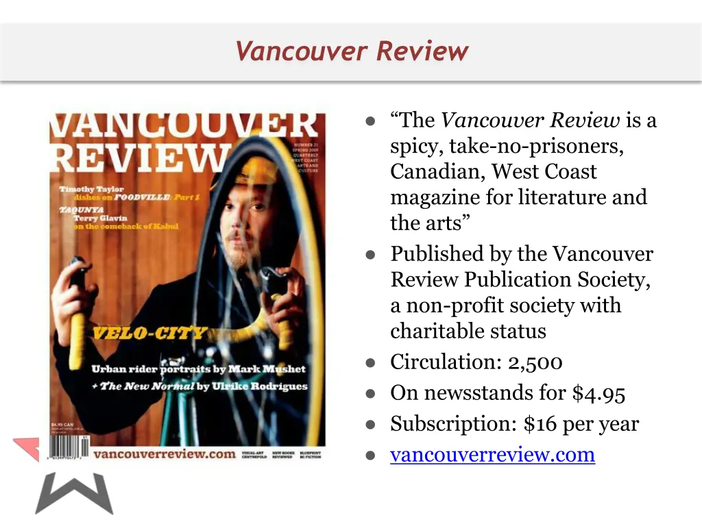 vancouver review