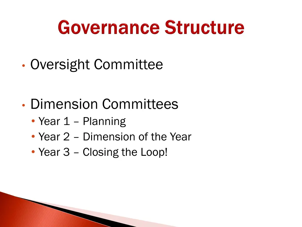 oversight committee 1