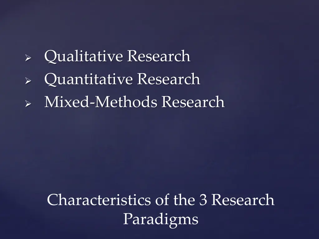 qualitative research