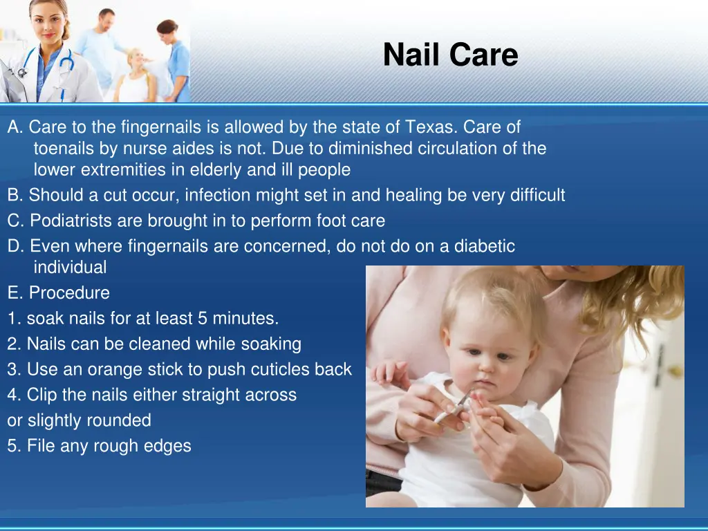 nail care