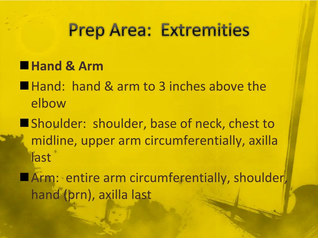 prep area extremities 1