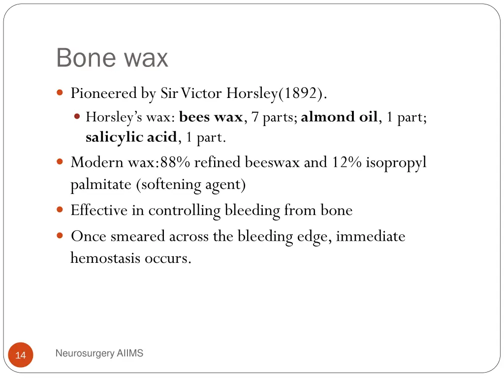 bone wax