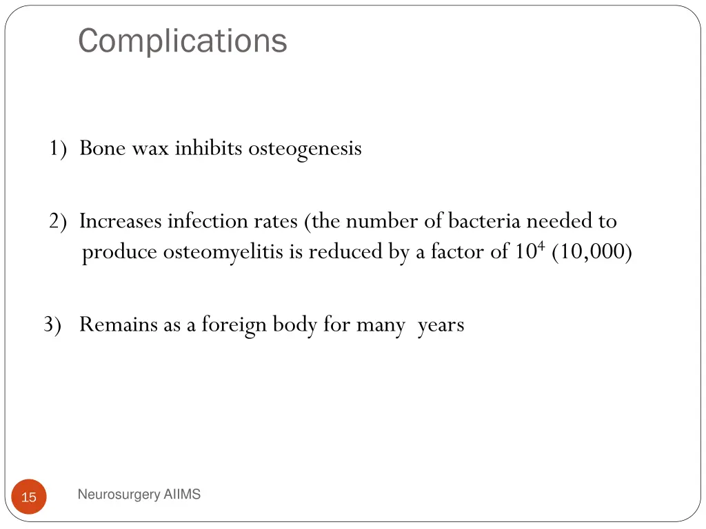 complications 1