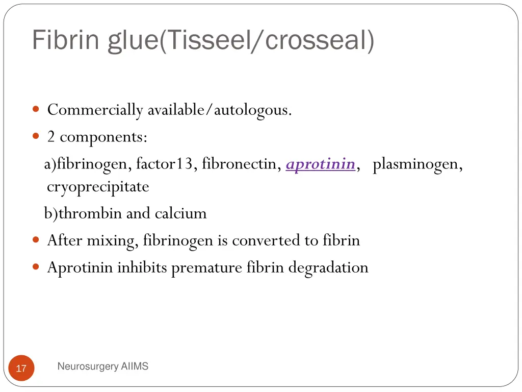 fibrin glue tisseel crosseal