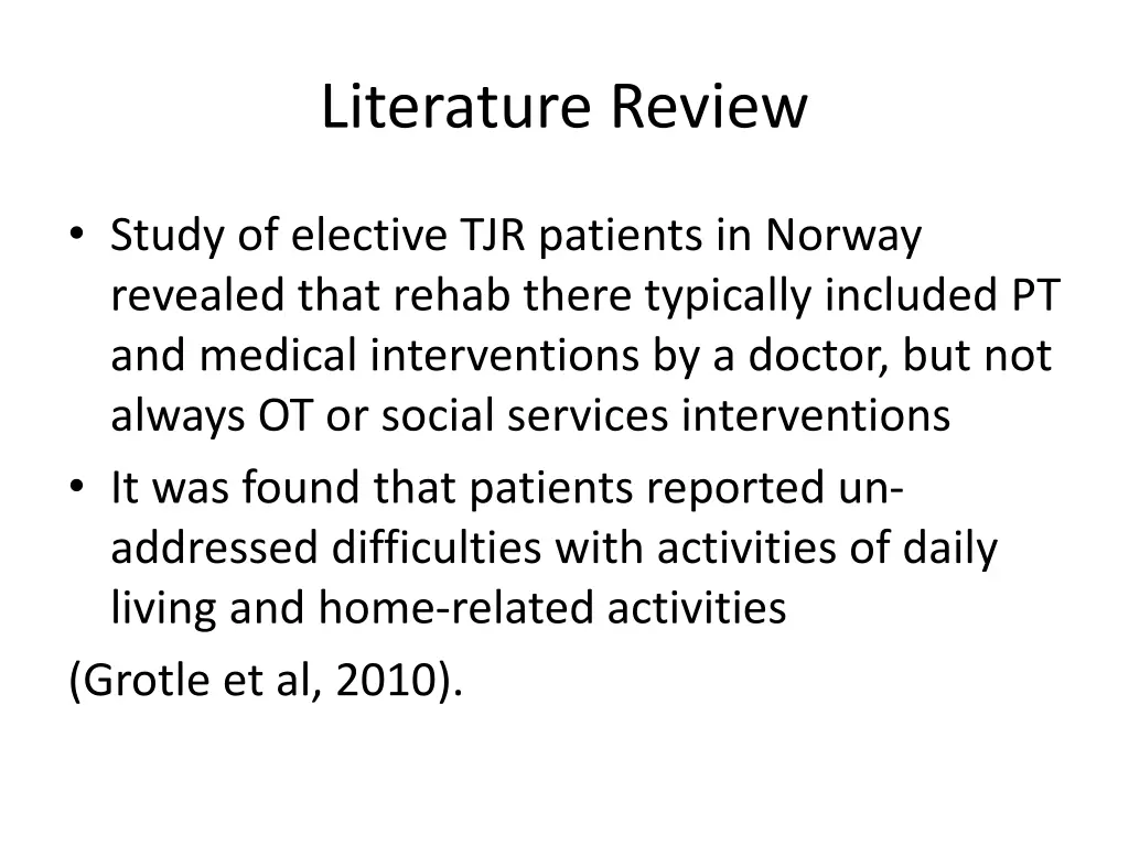 literature review 1