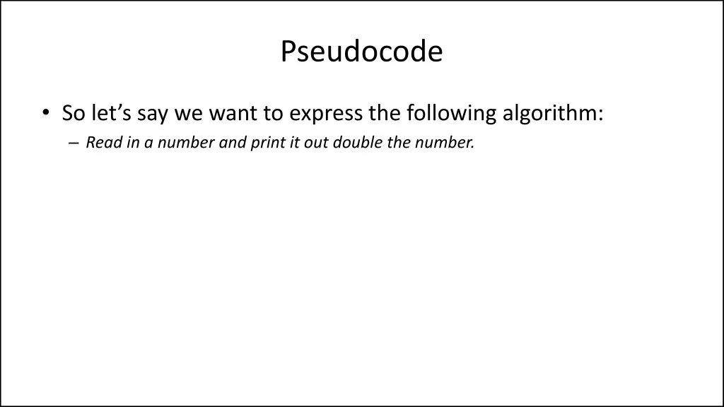 pseudocode 8