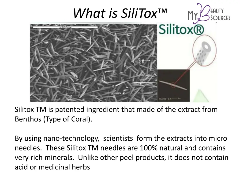 what is silitox