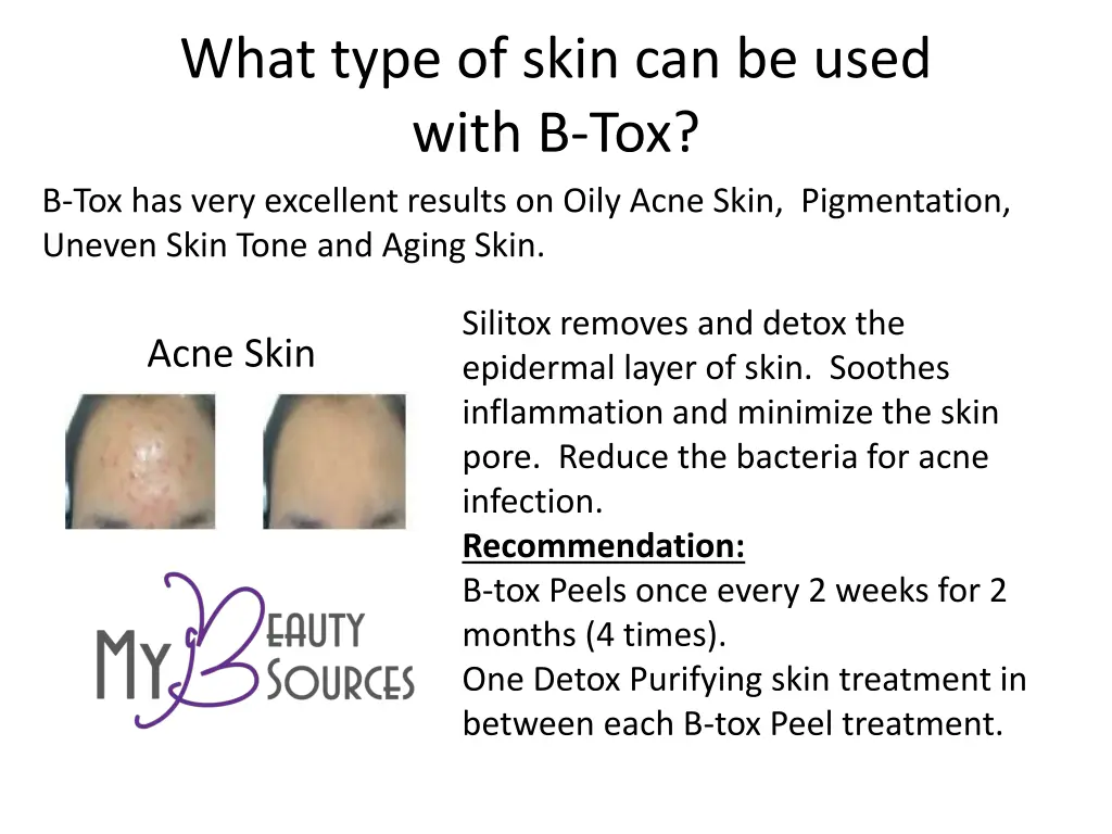 what type of skin can be used with