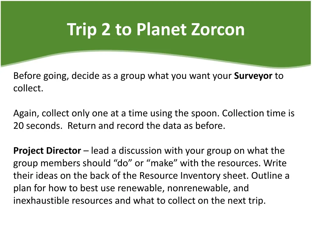 trip 2 to planet zorcon