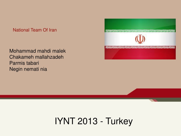 national team of iran