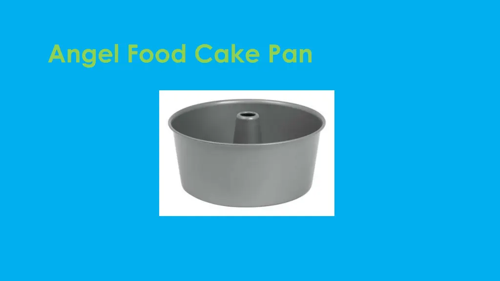 angel food cake pan