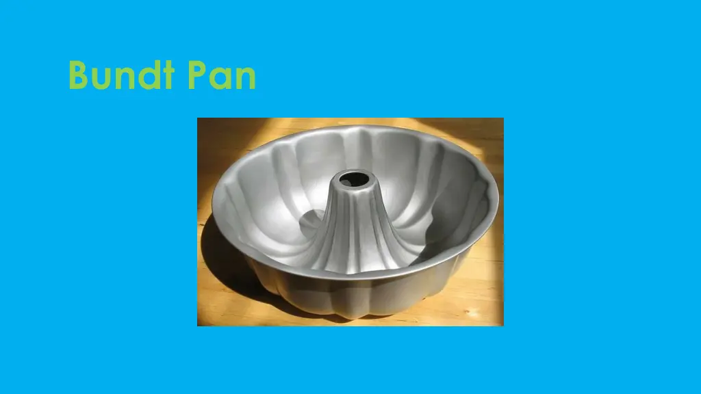 bundt pan