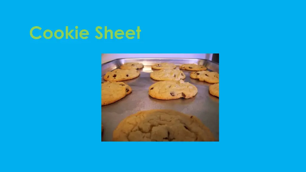 cookie sheet