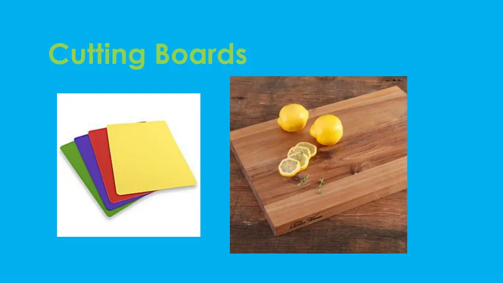 cutting boards