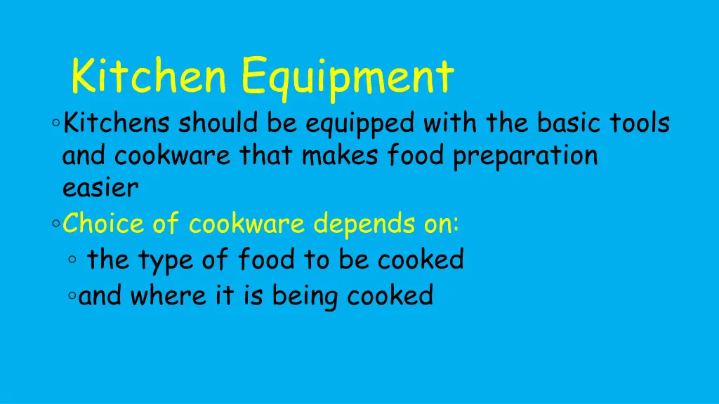 kitchen equipment kitchens should be equipped